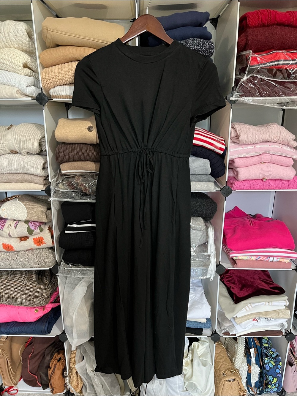 NWOT Black T-Shirt Dress